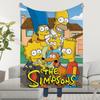 The S-SimpsonS-ES Cartoon Blanket Soft Warm Furry Throw Super Kids Toys Bed Sofa Car Cradle