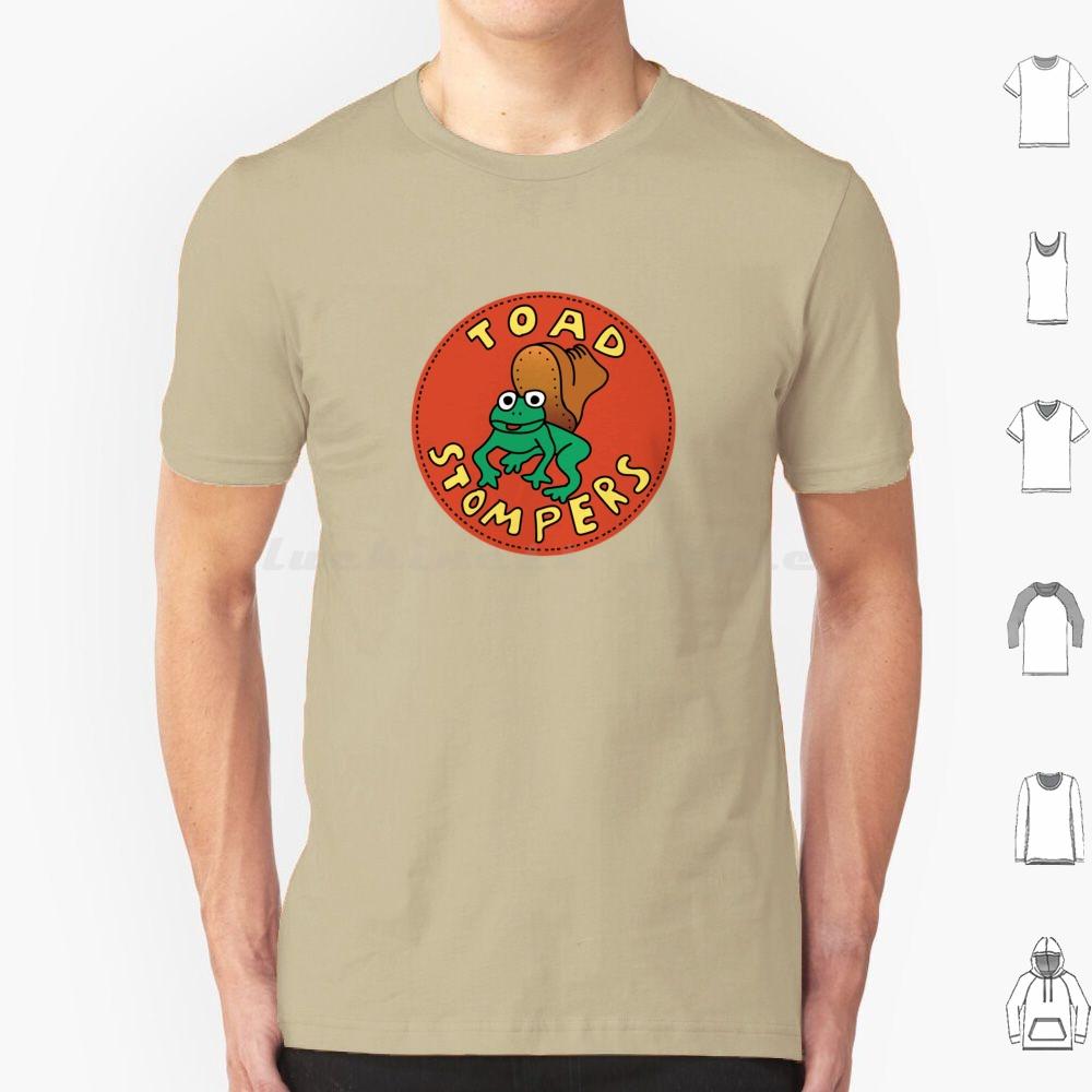 Hell Comes To FrogtownToad Stomper Badge T Shirt 6xl Cotton Cool Tee Hell Comes To Frogtown Roddy Piper Cult Movie Film Toad S