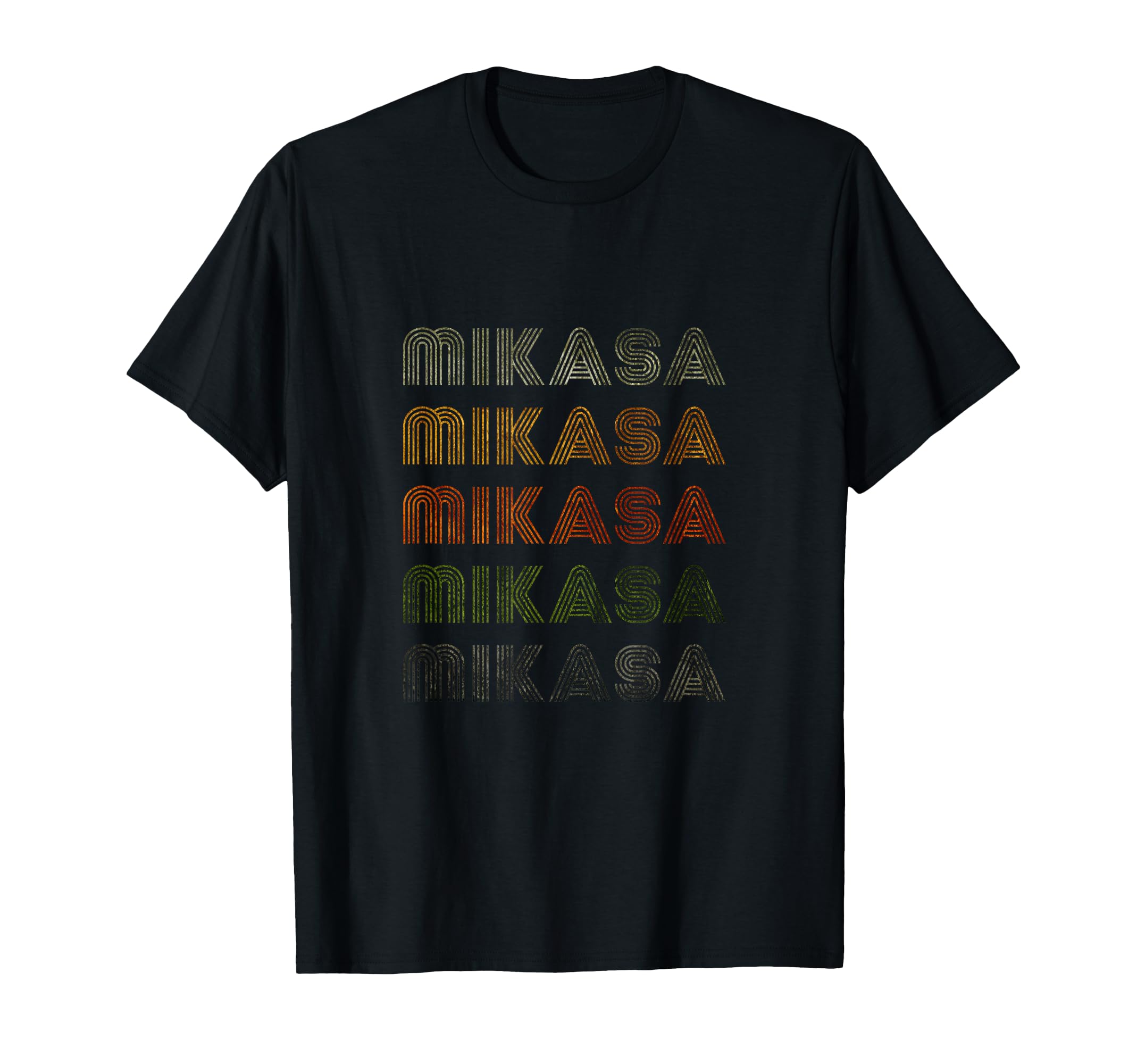 

Love Heart Mikasa T-Shirt Grunge Vintage Style Black Mikasa T-Shirt