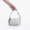 Coach Nolita 19 Versatile Minimalist Chic Color Block Leather Mahjong Bag Handbag Clutch Underarm Bag Small Women Handbags Off-white C2238-IMCAH