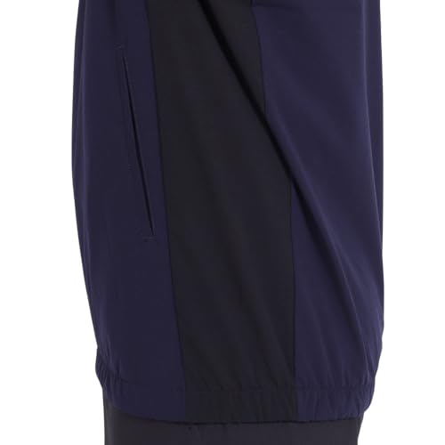 Move Sports Men's AIRY TRANSFER TOUGH Light Rip Hoodie with Hood Logo, Full-Zip Hoodie with Front Opening, 4-Way Stretch, Water-Repellent, Shape-Retai