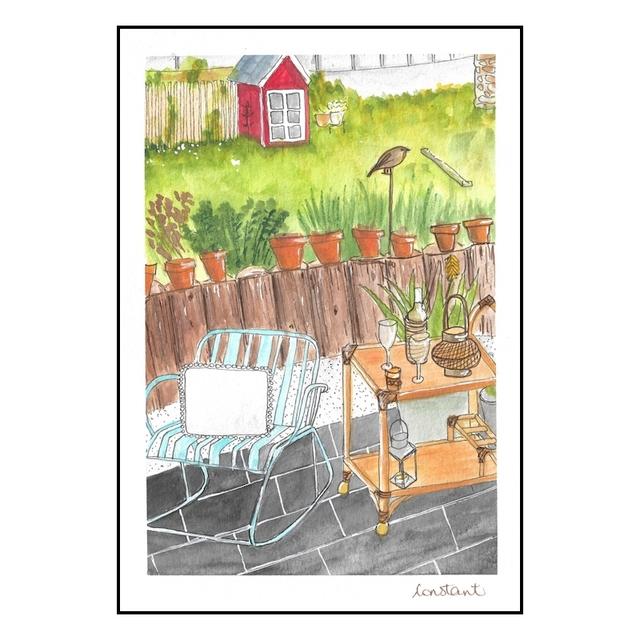 

Винтажный Кухонный Сад Растения Акварель Растения Принт Постер Абстрактный Декор Стен Спальни Холст Картины Декор Гостиной Без Рамы 21*30cm No Frame