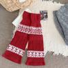 Herbst/Winter Retro Feliz Island Plüschsocken Set für Damen - Dick und Warm High-Tops - Stilvolle Damensocken mit Atmosphäre