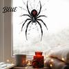 Seasonal Glass Window Covers Halloween Spider Static Clings PVC Waterproof Web Decals Creative Home Decor Gifts Removable Spooky Stickers for Indoor