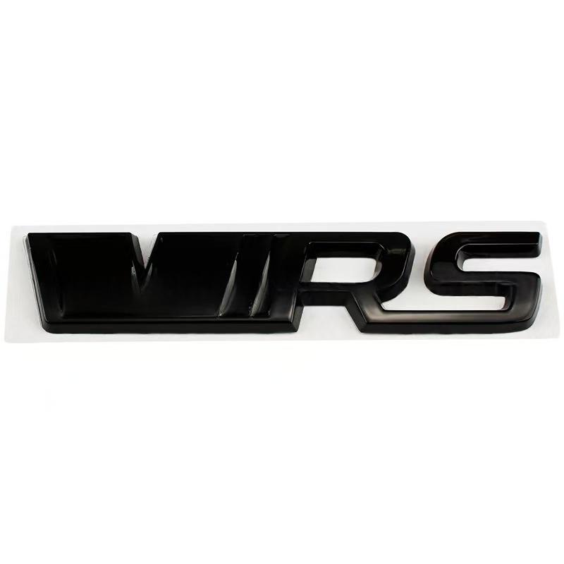 Car Front Grille Badge Side Fender Rear Trunk Emblem Logo Sticker Decal