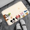 Cute M-Mickey Mouse Entry Door Floor Mat Festive Decorations Carpet Bathroom Anti-slip Mat Entrance Doormat