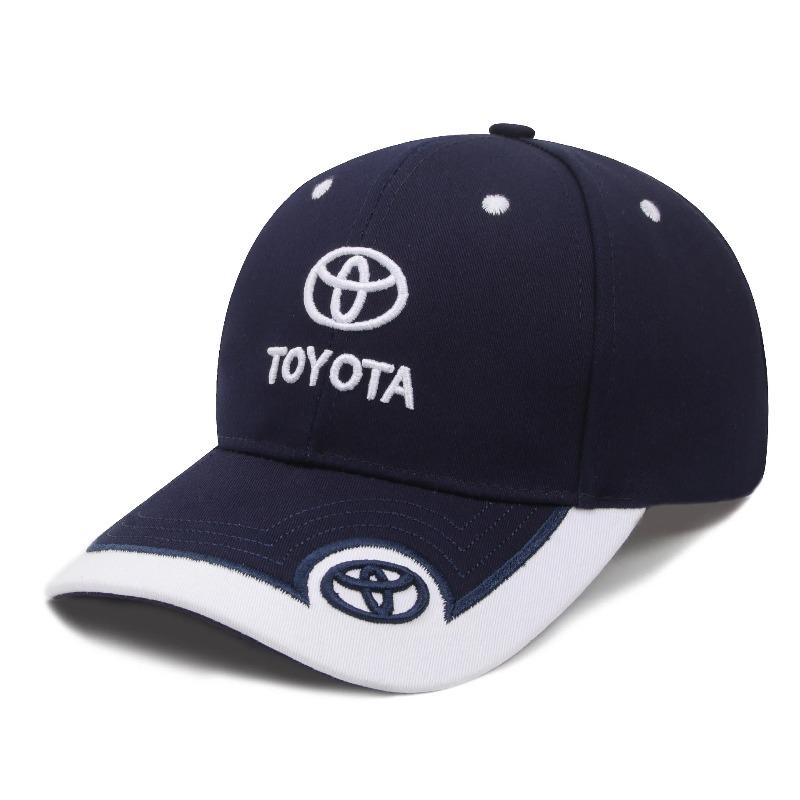 Embroidery Logo Adjustable Baseball Caps Outdoor Casual Hats Sunscreen Hat For Toyota Corolla Camry Yaris Chr Auris RAV4 hilux