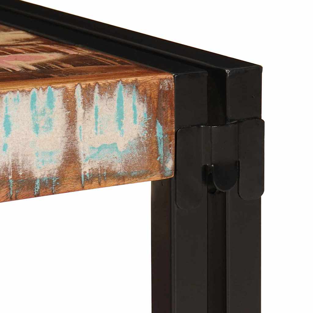 Bathroom Shelf for Multicolor 60 X 50 X 23 Cm Solid Reclaimed Wood