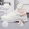 Women's Knitted Sneakers Soft Sole Breathable Mesh Sports Shoes for Women 2025 Autumn New Lightweight Non Slip Platform Sneakers