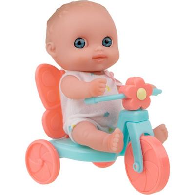 Berenguer Realistic Little Cuties Mini Development Baby Doll 16912, Tricycle
