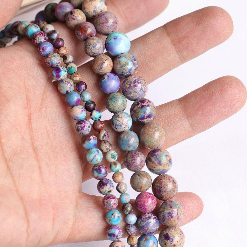 Emperor Pine Natural Stone Beads for DIY Jewelry Accessories