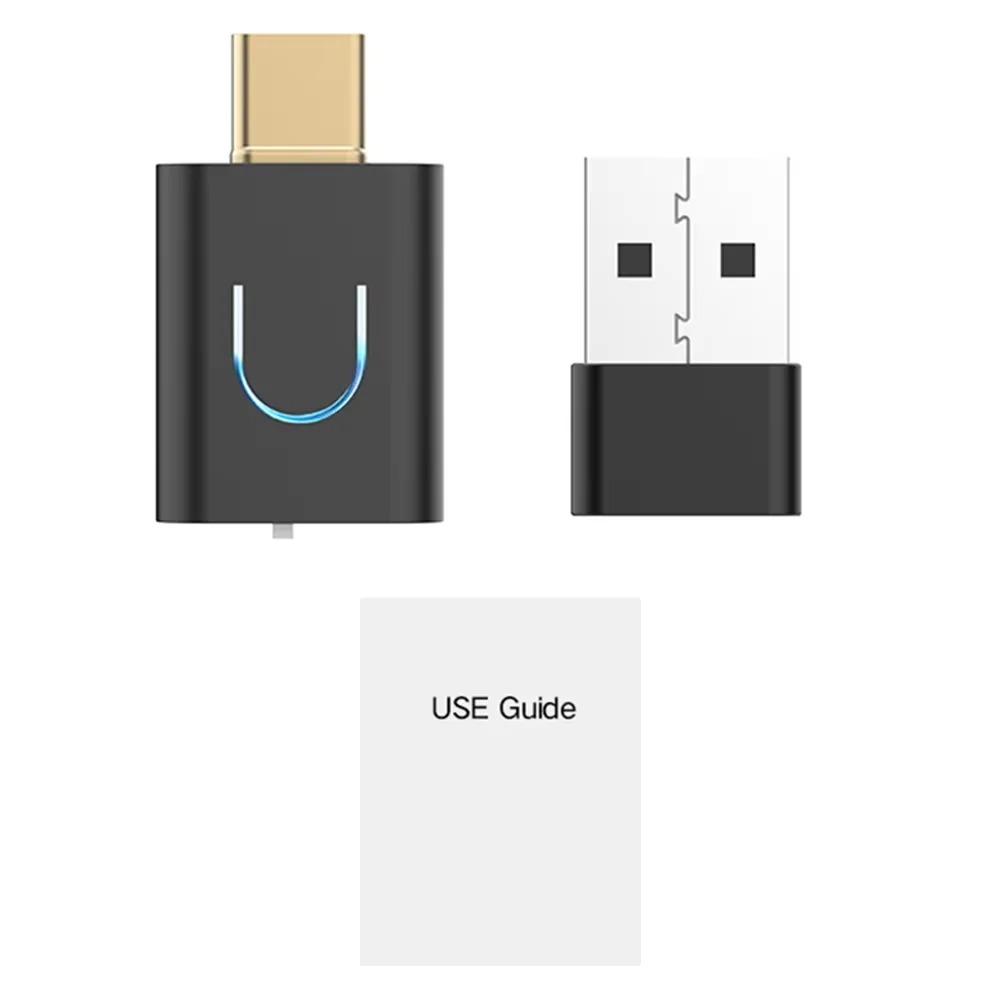 Bluetooth 5.4 Draadloze Audio Adapter Type-C APTX HD LL Lage Latentie Adaptieve Zender met Auracast Voor PS4 Notebook PC TV