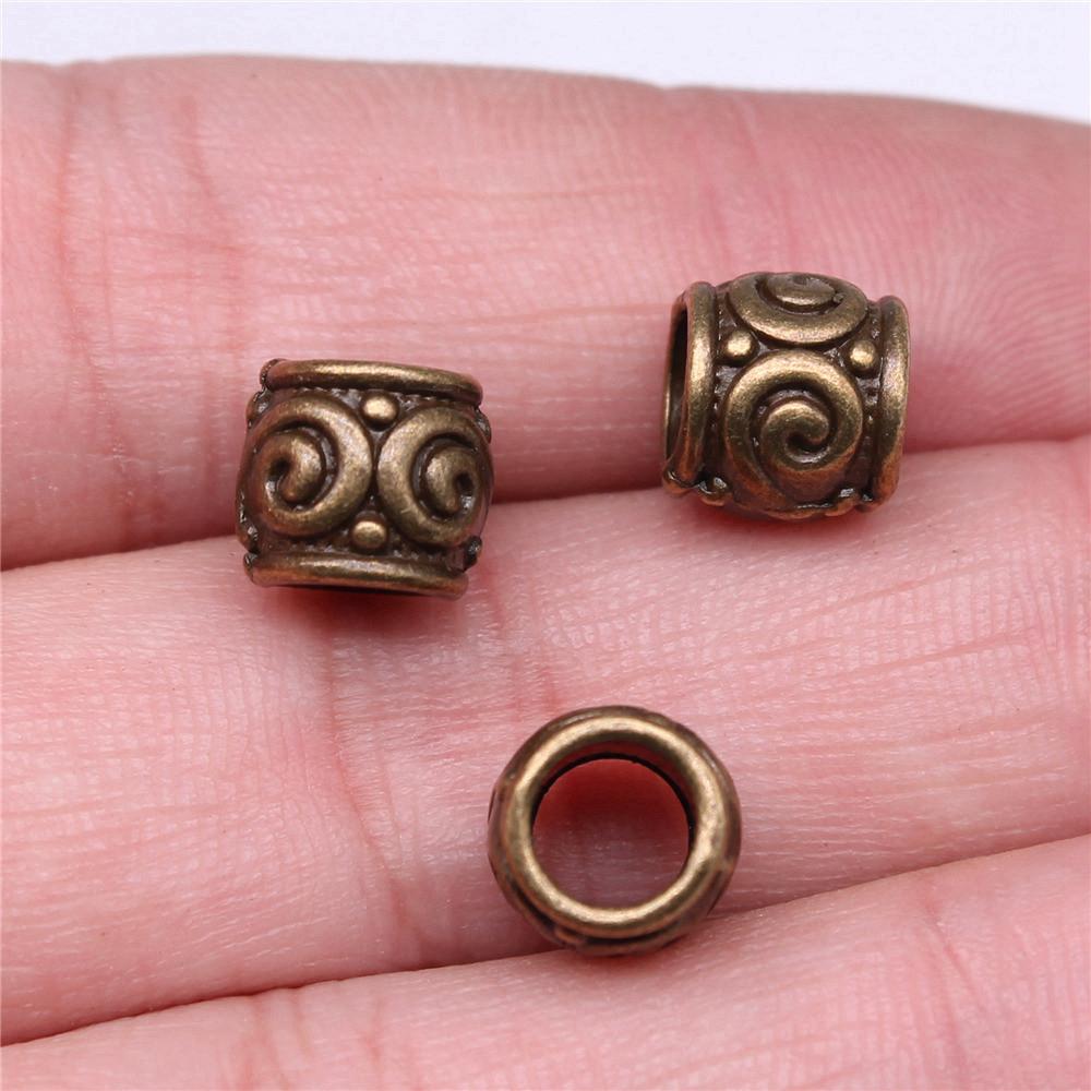 

Большие дырки бусины свободные проставки аксессуары части женские украшения новые для вас A16-5pcs-9x9x8mm