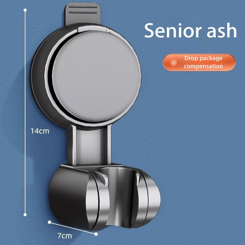 Suport suport duș pentru baie murală dușă ventuză reglabil portabil montat pe perete suporturi mari pentru cap de duș relocabil