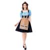 German Oktoberfest Carnival Costume Women's Sheath Dress Sexy Stage Costume