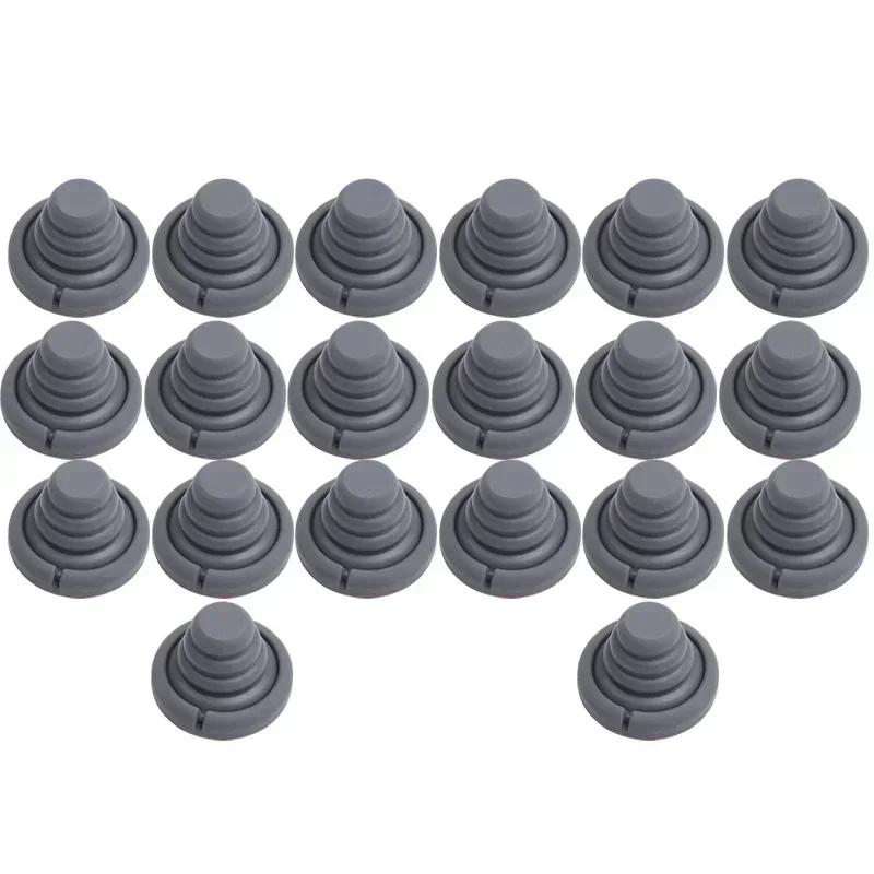 40-1PCS Car Door Shock Absorber Cushion Silicone Gasket Trunk Sound Insulation Pad Thickening Shockproof Latch Accessories