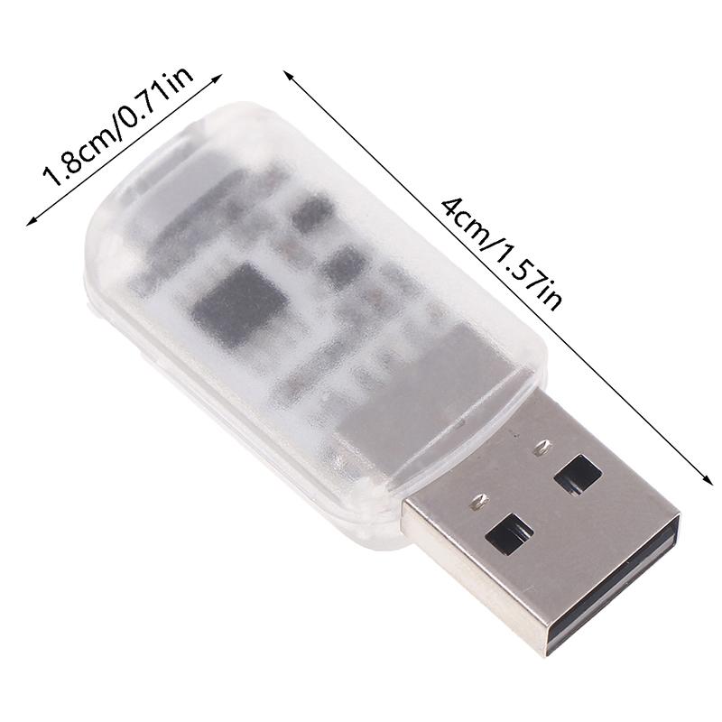 2Pcs Mini Usb Car Ambient Lighting 7 Colors Led Mood Lamp Neon Atmosphere Plug-In Light Laptops Sockets Night Lamp