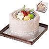 Rankšluosčių tortas, Senshu vaisių gimtadienio tortas, Dovana, Pagaminta Japonijoje (Smėlio spalvos, Be antsiuvo)