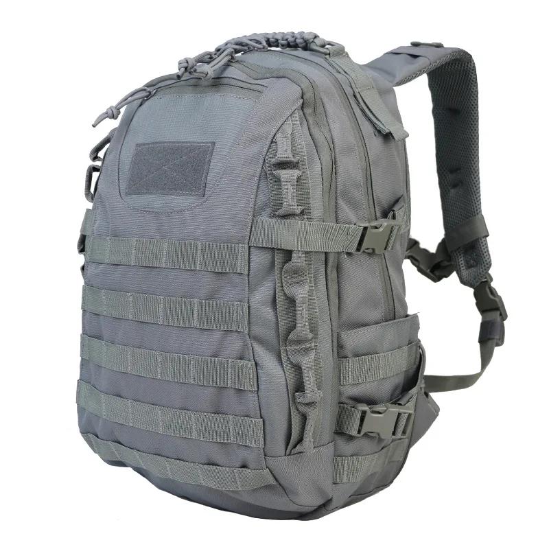 

35L Hiking Backpack Rucksack Camping Hunting Trekking Sport Bag Tactical Backpack Softback Large Capacity Outdoor Backpacks 16 inches темно серый