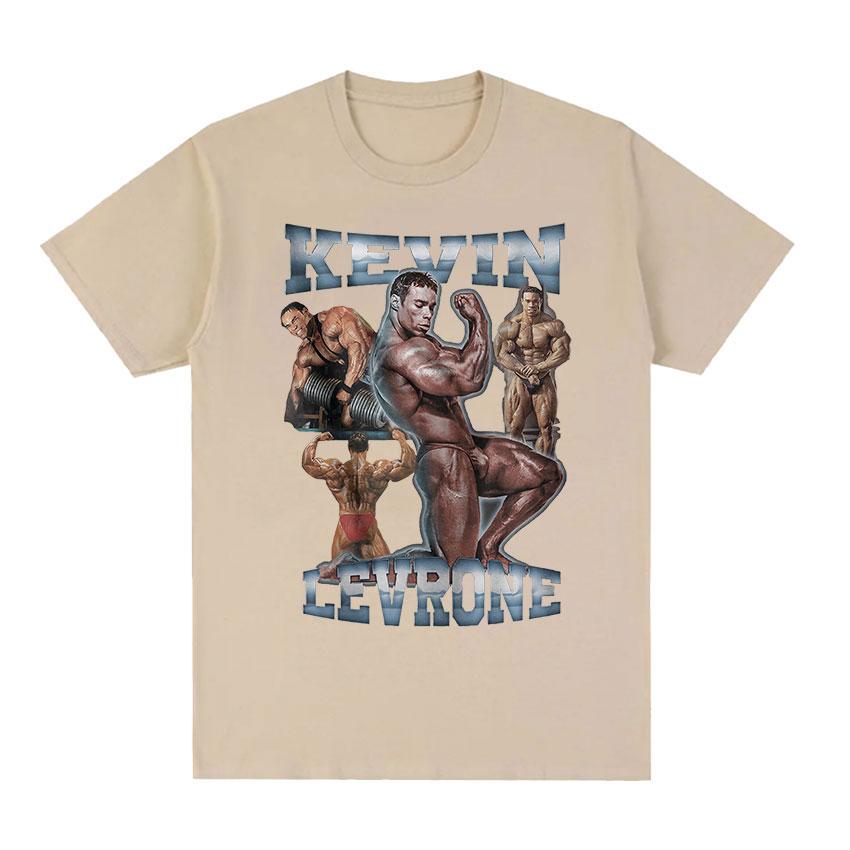 Kevin Levrone Gym Graphic T Shirt Maryland Muscle Machine Vintage Gothic T-shirts Unisex's 100% Cotton Oversized T-shirt Streetwear