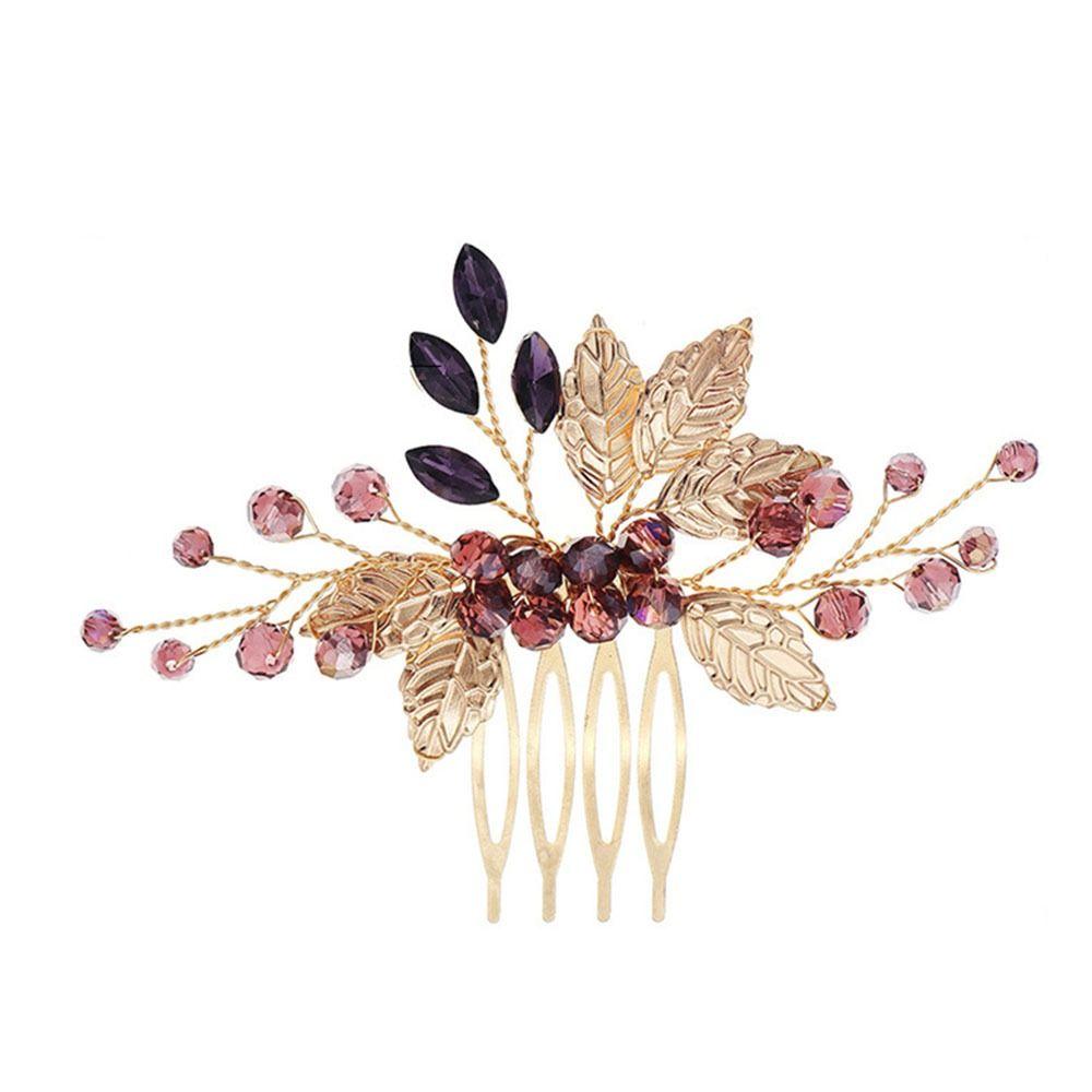 

мода Заколка для волос невесты Винтажная заколка Ретро стиль Гребень для волос Женщины style 3