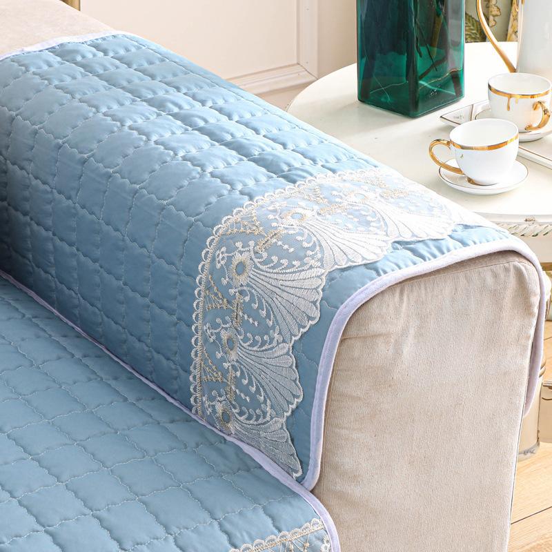 All-season Non-slip Sofa Cushion, Simple Modern Brushed Fabric Sofa Cushion, Fashionable Sofa Towel