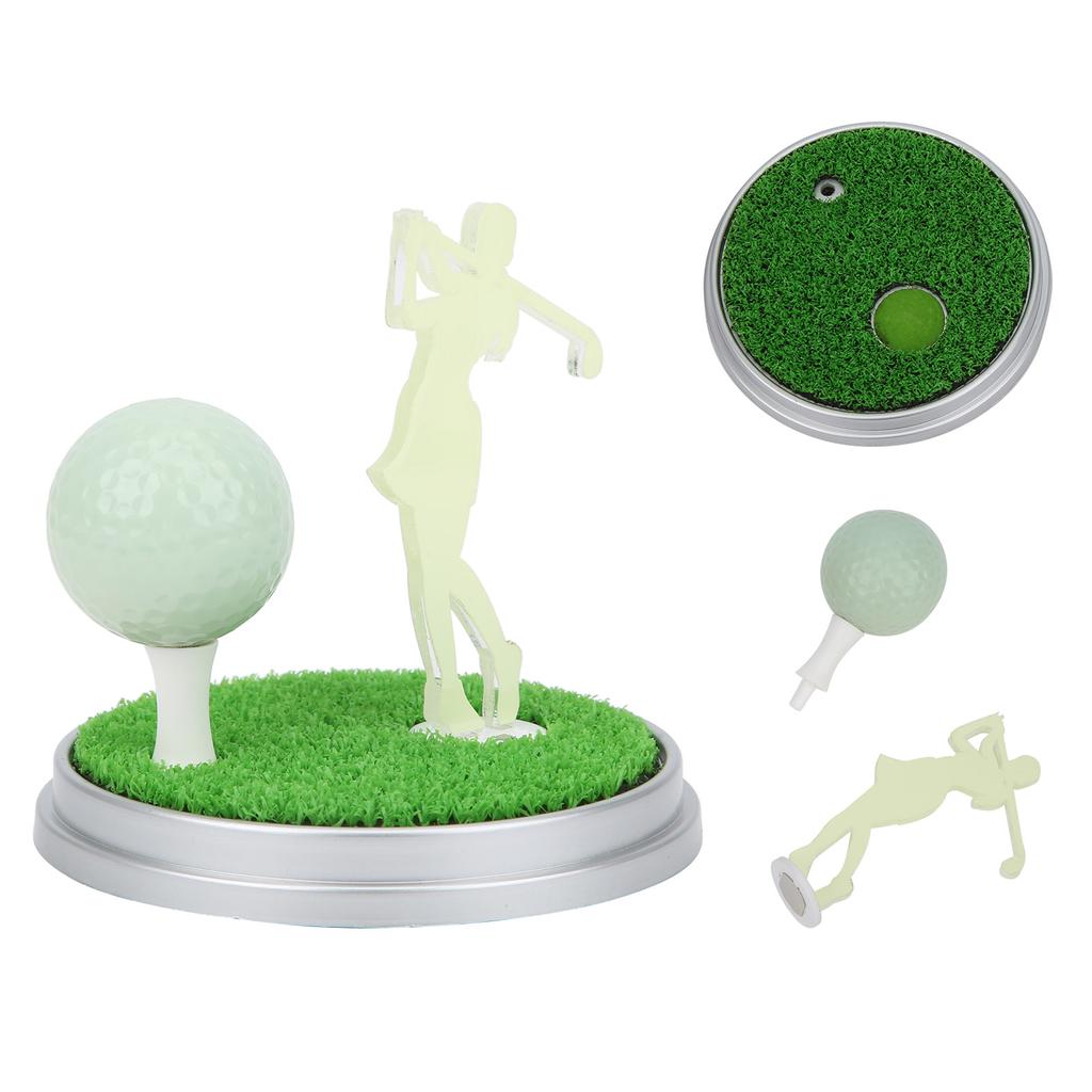 Minigolf Souvenirs Geschenk Dekoration Leuchtend Kunststoff Gummi Magnetisch für Zuhause Auto Schreibtisch