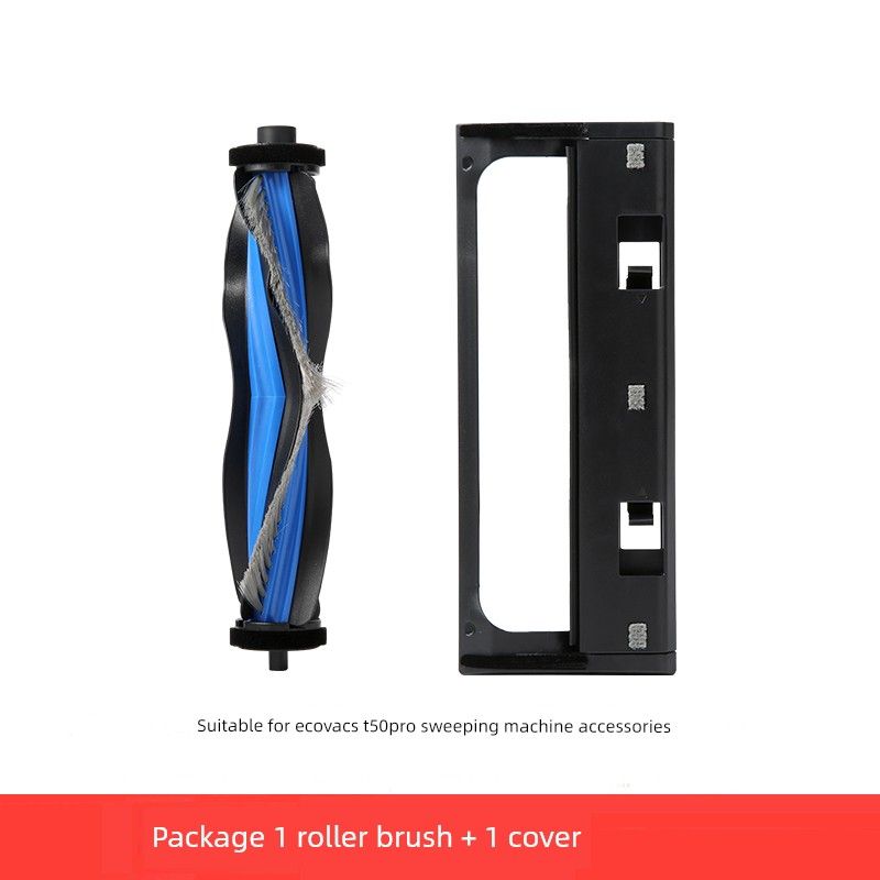 Suitable for Ecovacs T50Pro Sweeping and Mopping Robot Accessories Mop Cloth Cleaning Liquid Roller Brush Dust Bag Filter