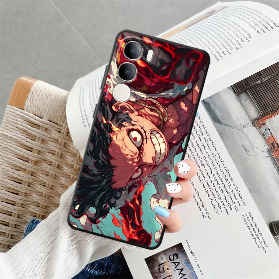 Luffy Ones Pieces Phone Cover Case for Vivo Y50 Y95 Y75 Y81 Y52S Y93 V29 Y53S Y71 Y91 V25 V30 V21E V23 Y51S Y78 V27