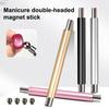 Double Head Magnetic Stick For Cat Eye Gel Polish Nail Magnet Tool Magnet Pen Nails Art Design Glitter Effect Manicure Tools