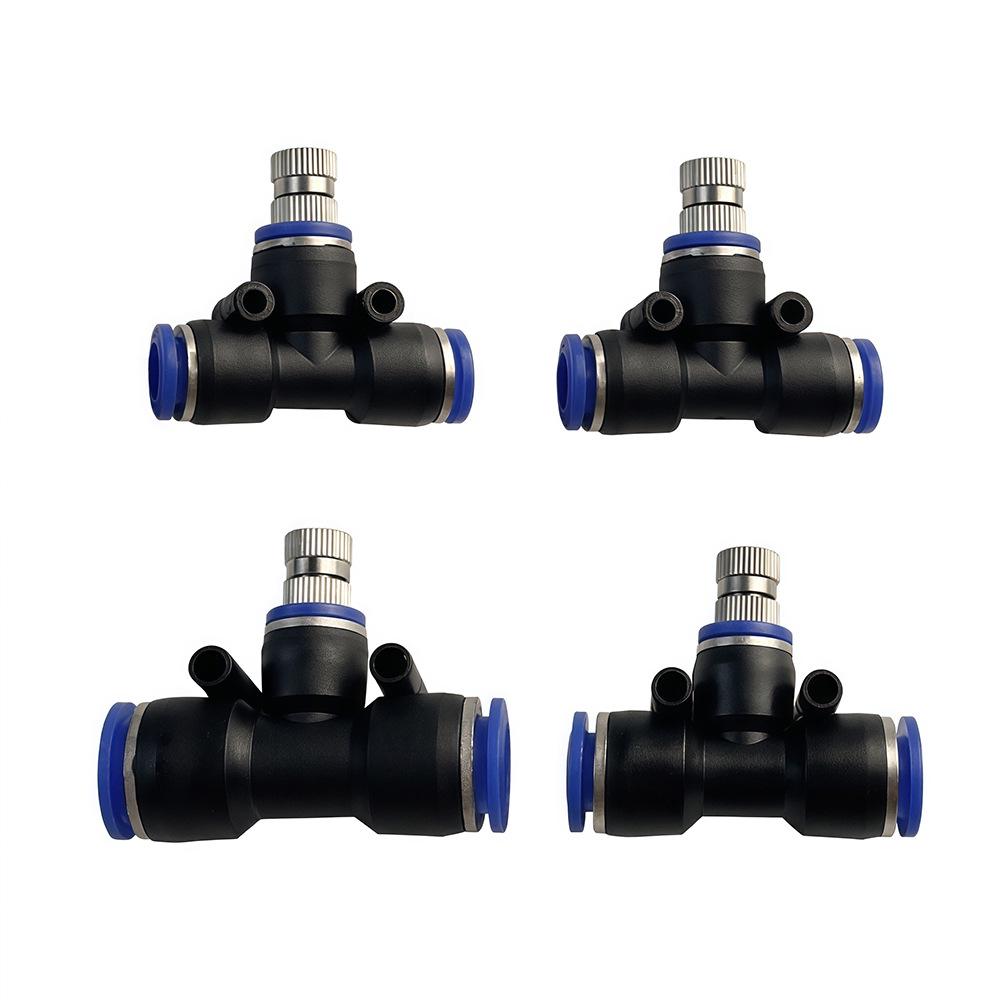 Ugello Nebulizzatore a Innesto Rapido a Bassa Pressione per Umidificazione, Rimozione Polvere, Disinfezione Serra, Raffrescamento e Irrigazione Automatica