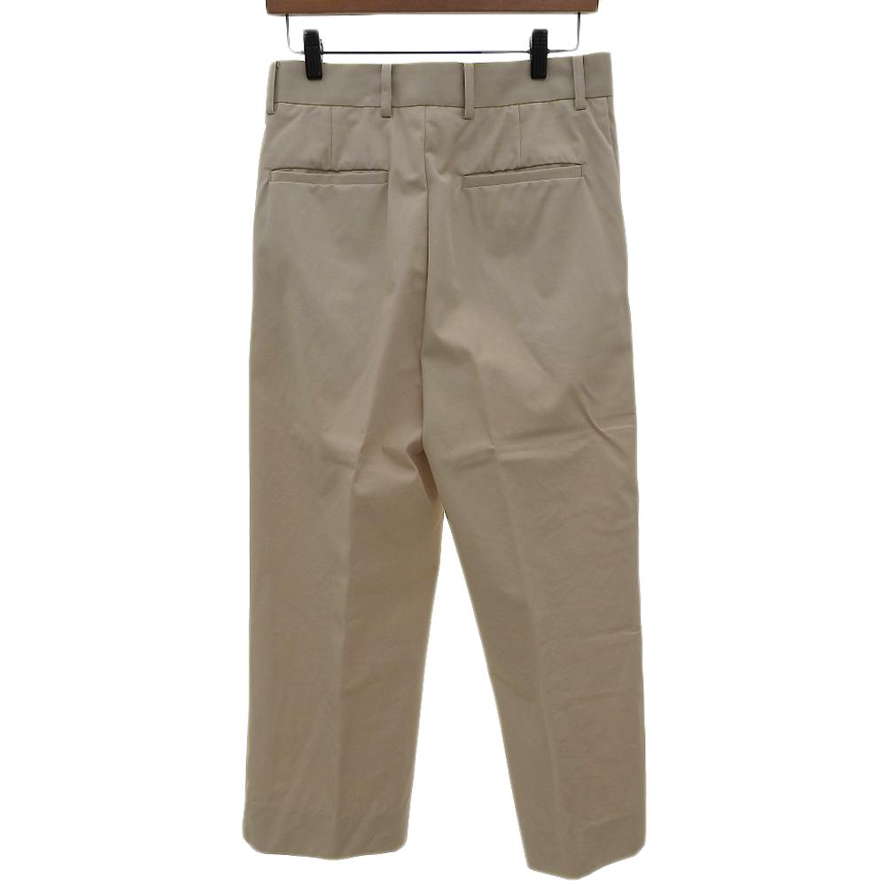 CABaN Excellent condition cotton twill double-pleat wide-leg pants for men, beige, size S, 59-04-31-04001 Bottoms S beigeUsed