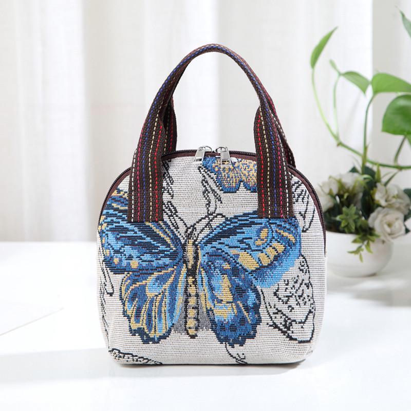 Woven Ethnic Women’s Handbag: Versatile Bag for Work, Shopping, or as a Stylish Mommy Tote