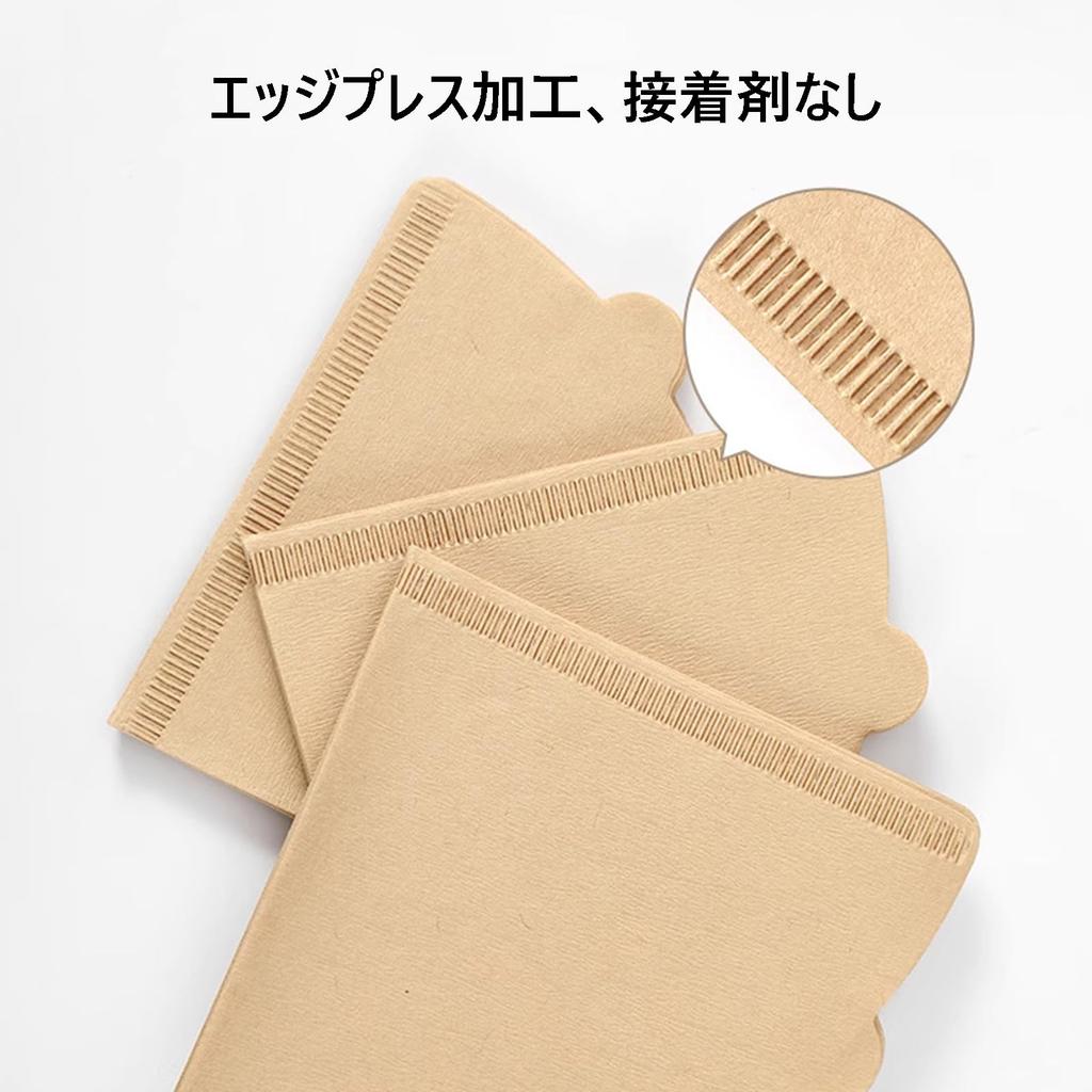 V60 Conical Coffee Filter Paper, 1-2 Cups, 150 Filters Per Pack (Pack of 3, 50 Filters Per Pack), Brown, Disposable for Coffee Drippers