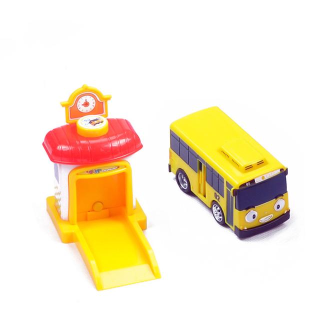 

Tayo Маленький Автобус Мультфильм Милая Катапульта Раздвижная Дверь Может Открываться Автостоянка Катапульта Игрушка Аниме Модель Детский Пазл Подарок Детский Автомобиль 1PCS Yellow