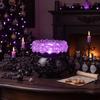 With Remote Control Bubbling Cauldron Ornament Relief Pattern Crucible Candlestick  Haunted House