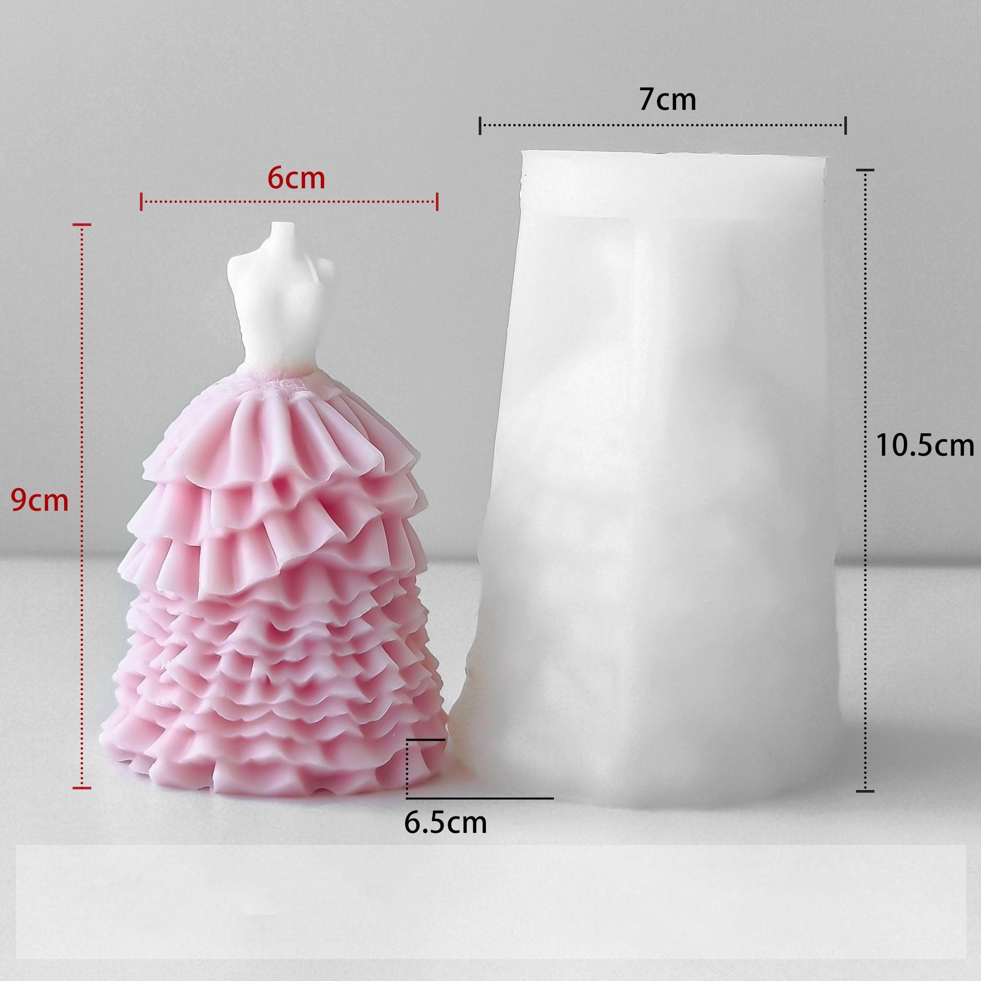 Decoration Mold Silicone Aroma Candle Mold Silicone Mold Diy For Gift Celebration Home Decor