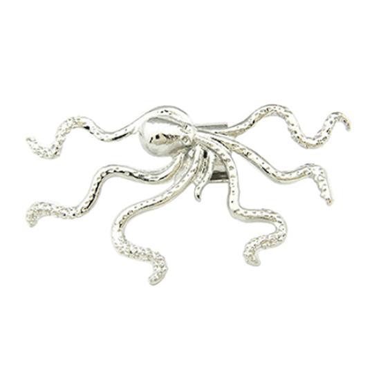 Women's Punk Rock Octopus Shape Ear Stud Cuff Clip Buckle Earring