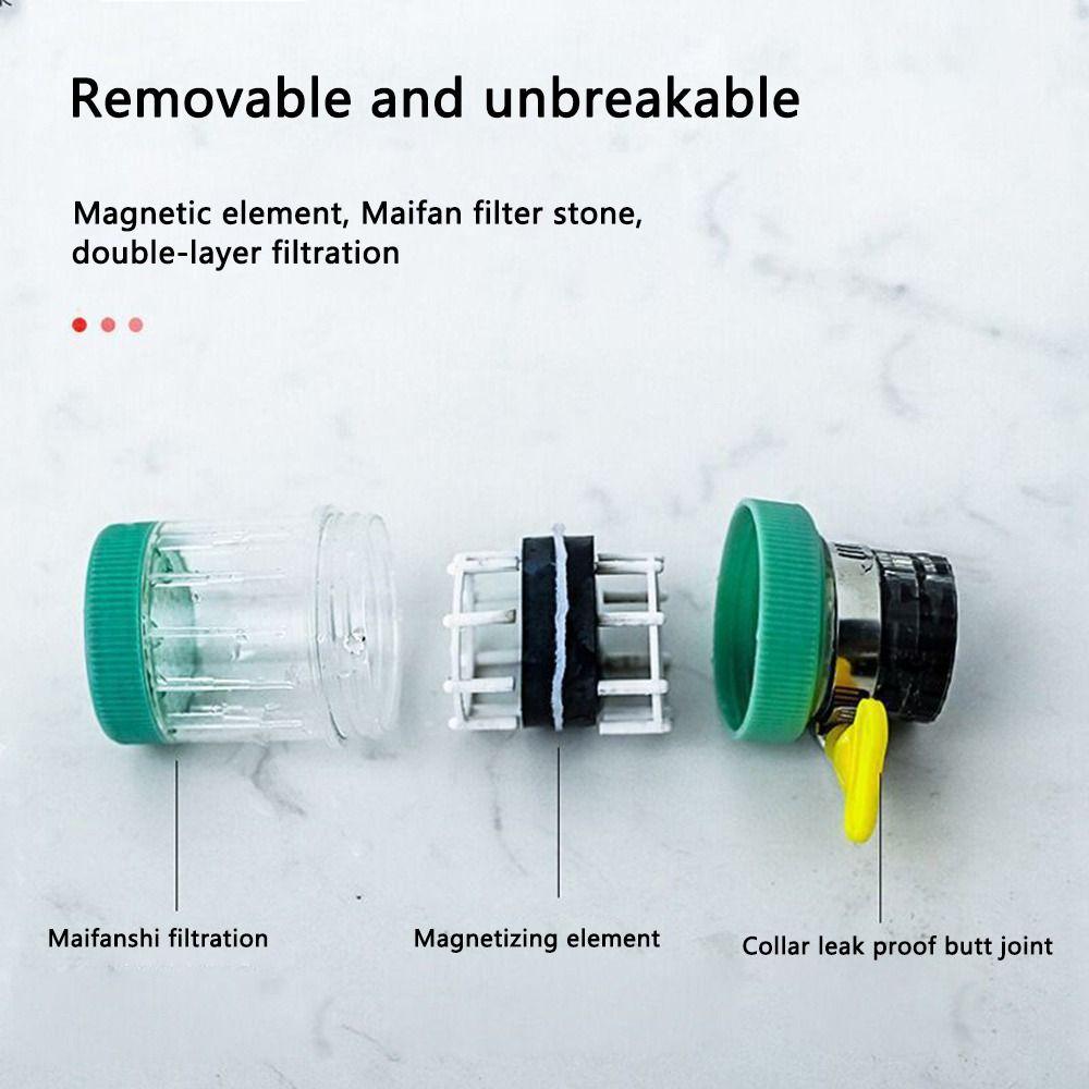 Universal Anti-Splash Adjustable Kitchen Tap Faucet Filter Filter Nozzle 6-layer Filtration