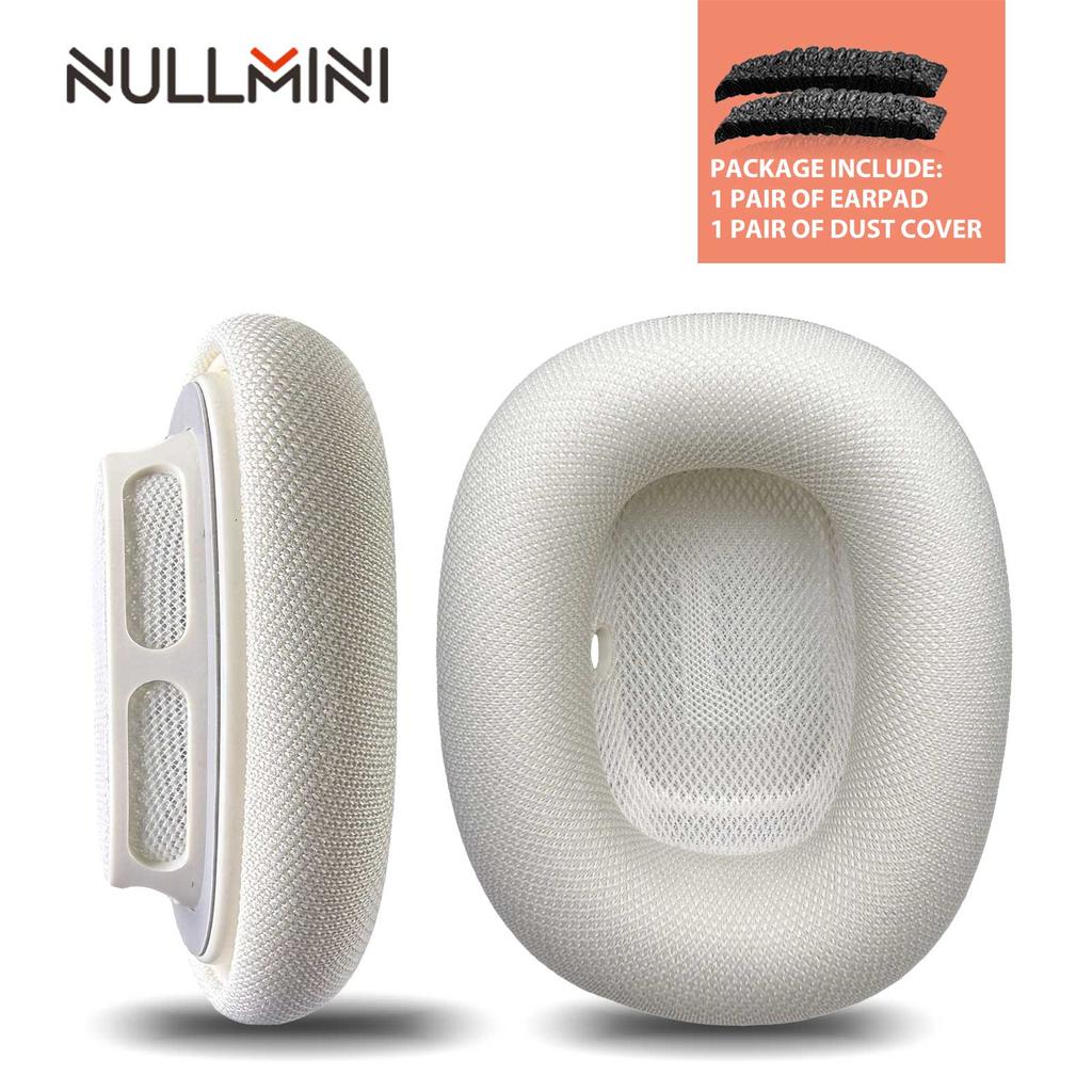 NullMini For Apple Airpods Max 2 II Replacement Mesh Earpads Headphones Ear Cushion Memory Foam Sleeve Earphone Earmuff