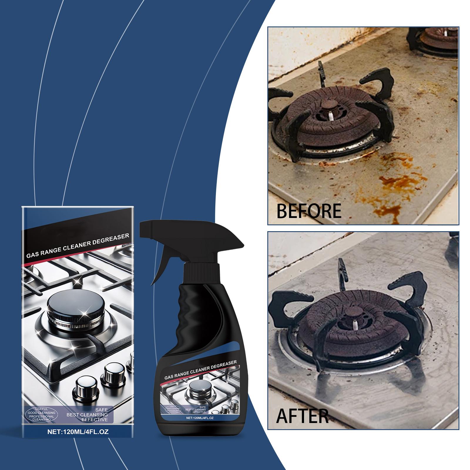 Gas Stove Cleaner  Multi Functional Degreaser For Gas Stove  Makes Your Stove Look New 120ml One Size