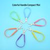 Compact Children's Elastic Ring Scissors for Students and Office Use