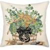 Short plush material pillowcaseBless Our Home Nautical Themed Pillow CoversLiving room sofa cushion cover soft and comfortable