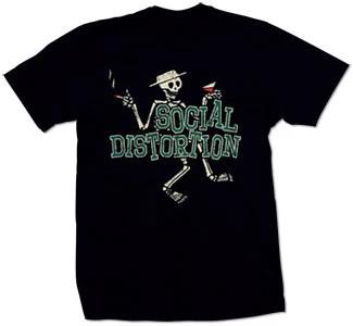 Новая футболка Social Distortion  Letterman L