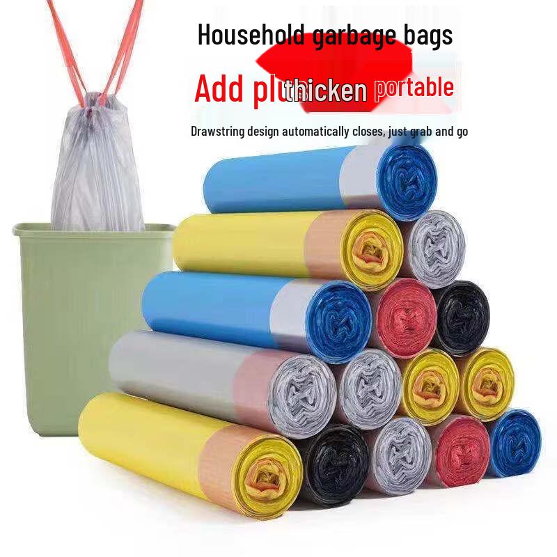 Flash Butterfly Drawstring Trash Bags