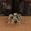 1 Pcs Brass Ant Figurines Miniature Simulation Insect Desk Ornament Table Tea Pets Antique Copper Crafts Home Decors