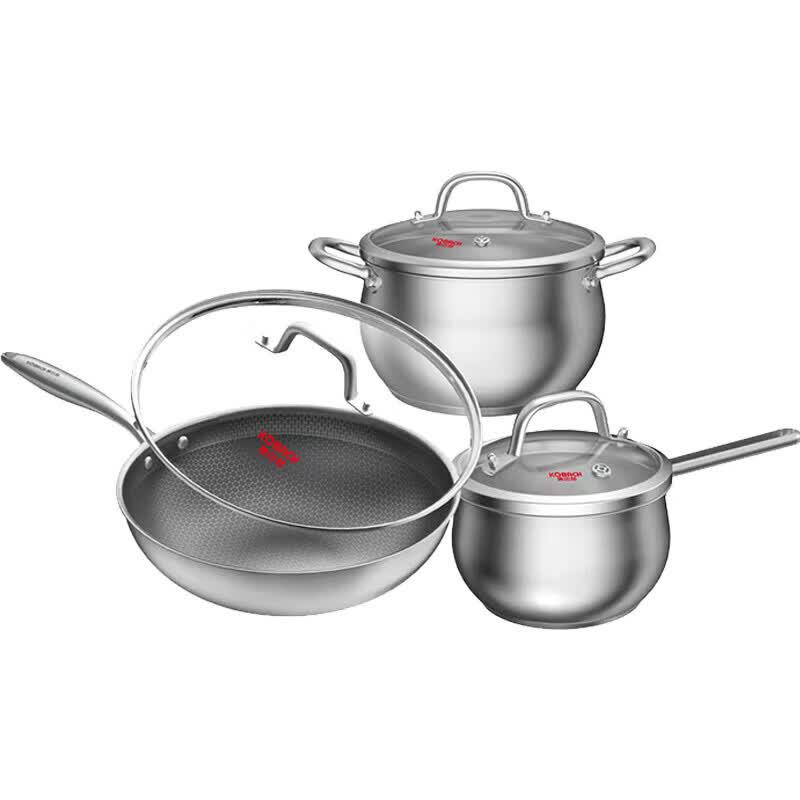 Kobach Platinum Series 3-Piece Cookware Set
