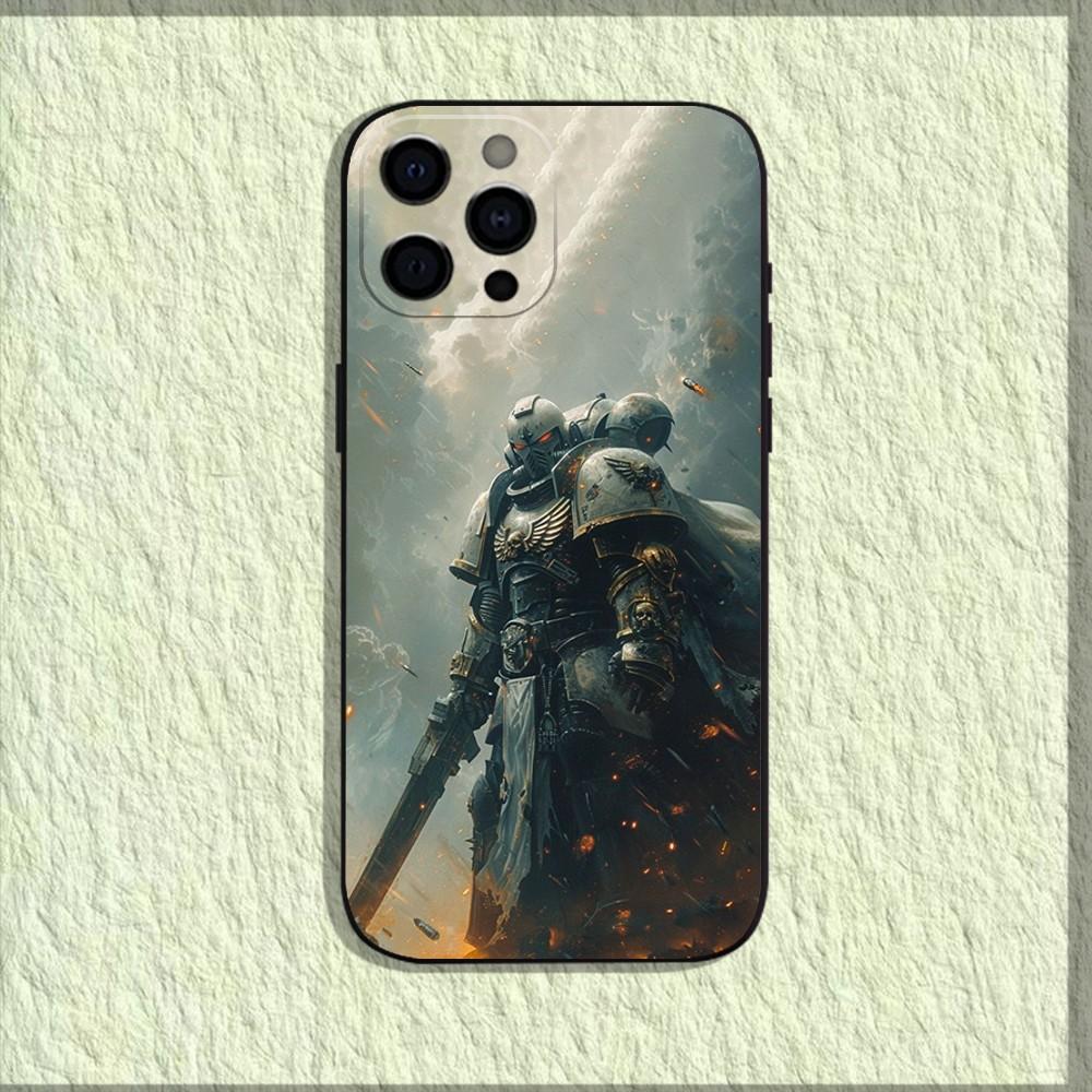 W-Warhammers 40k Game Phone Case For iPhone 16,15,14,13,12,11,Pro,X,XS,Max,XR,Plus,Mini Soft Black Cover