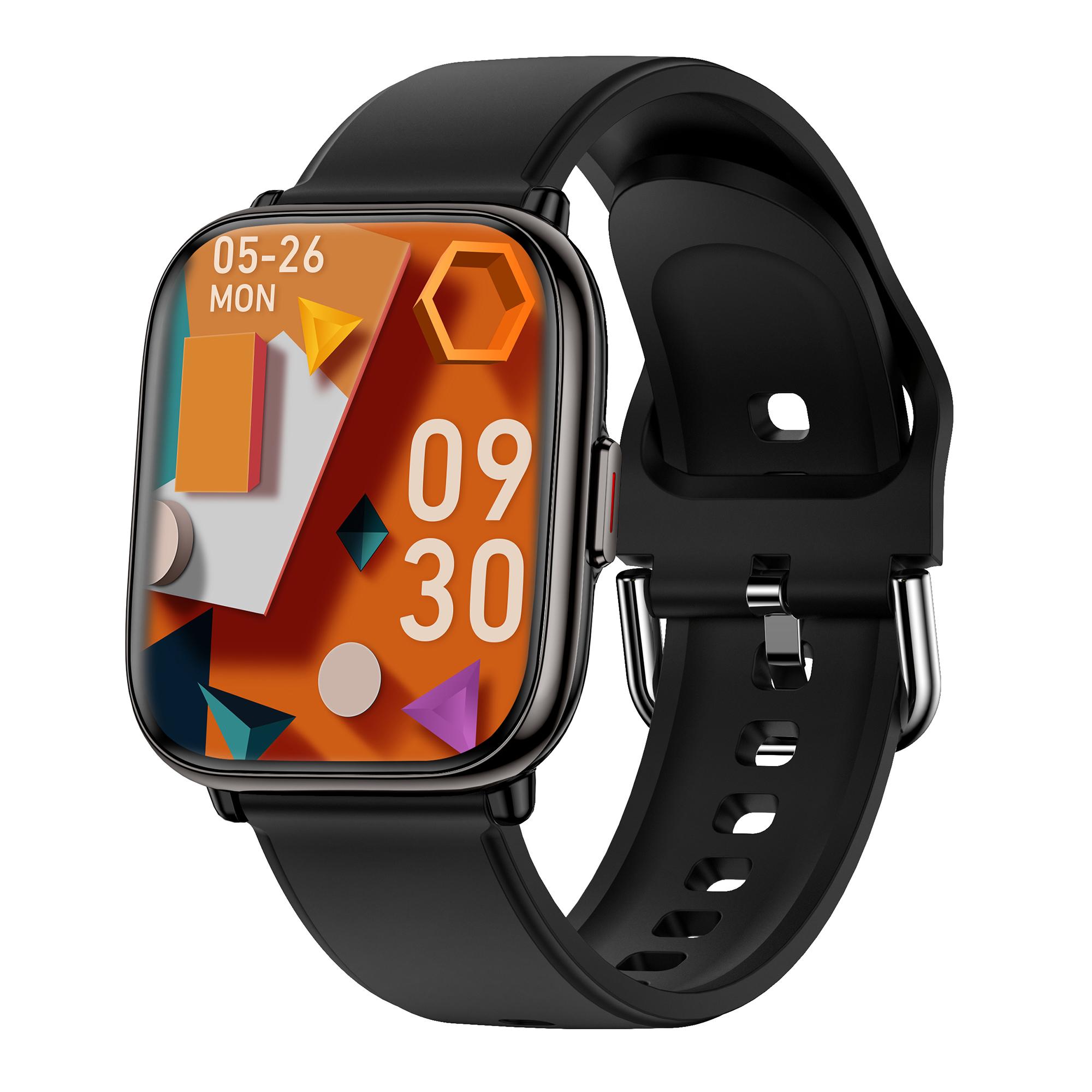 

T59 1,75-дюймовий AMOLED екран Смарт-годинник з підтримкою дзвінків через Bluetooth Моніторинг здоров я Спортивний годинник Black