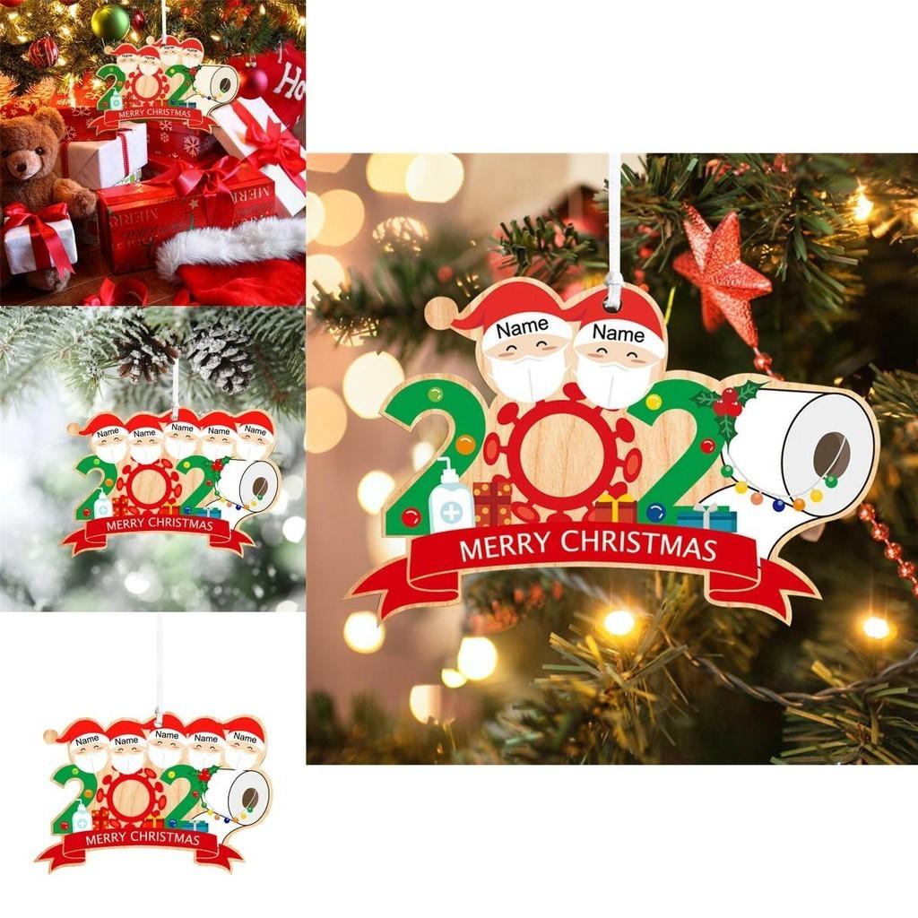 Charming Christmas Tree Hanging Ornament For Family Of 2-5 People In Quarantine